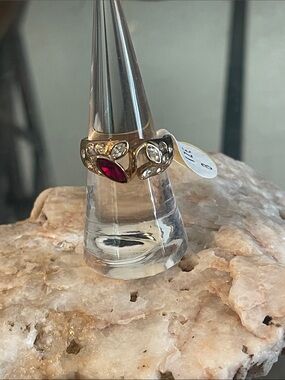 14 Kt Gold Electroplate Ring